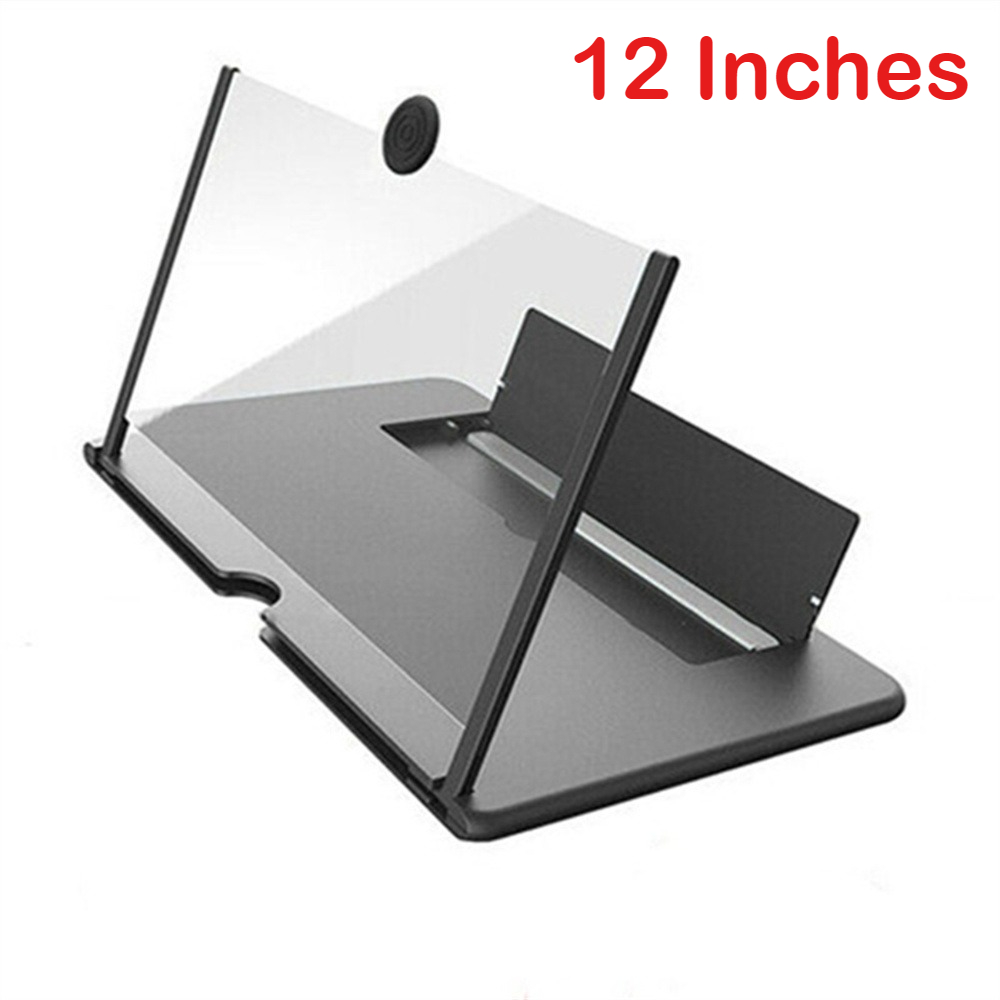 Matte Anti Glare Screen - เครื่องขยายหน้าจอโทรศัพท์มือถือแบบพับได้ HD ขนาด 10/12 นิ้ว แบบพกพา