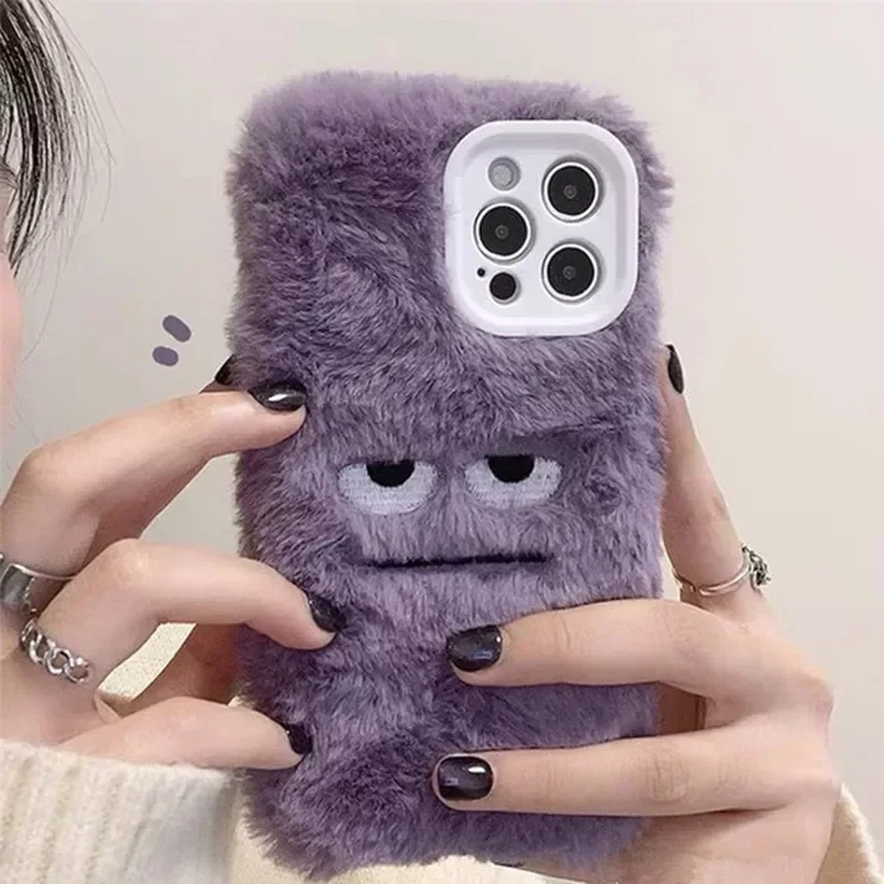 เคสโทรศัพท์ขนนุ่มฟู ลายมอนสเตอ - Apple Iphone 15 Pro Max บทวิจารณ์และราคา