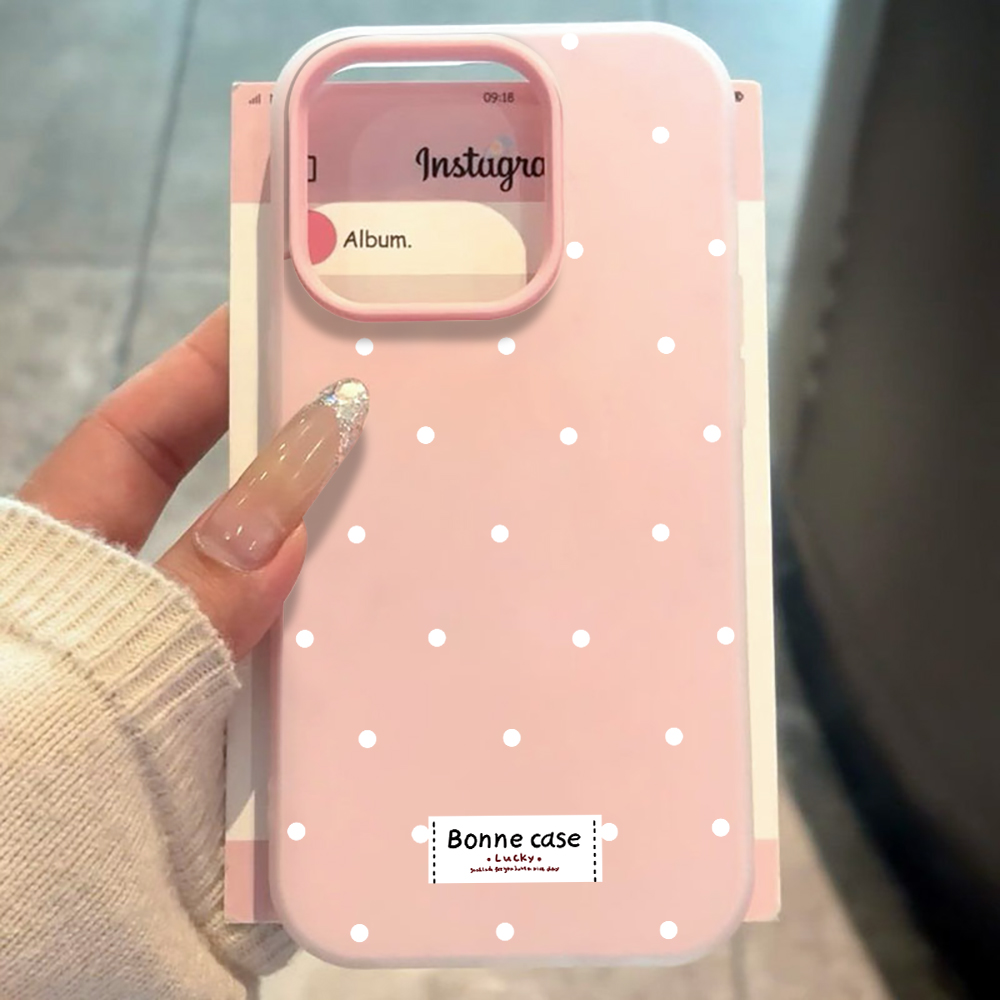 เคสลายจุดสไตล์ฝรั่งเศส INS สำห - Samsung Galaxy A55 บทวิจารณ์และราคา