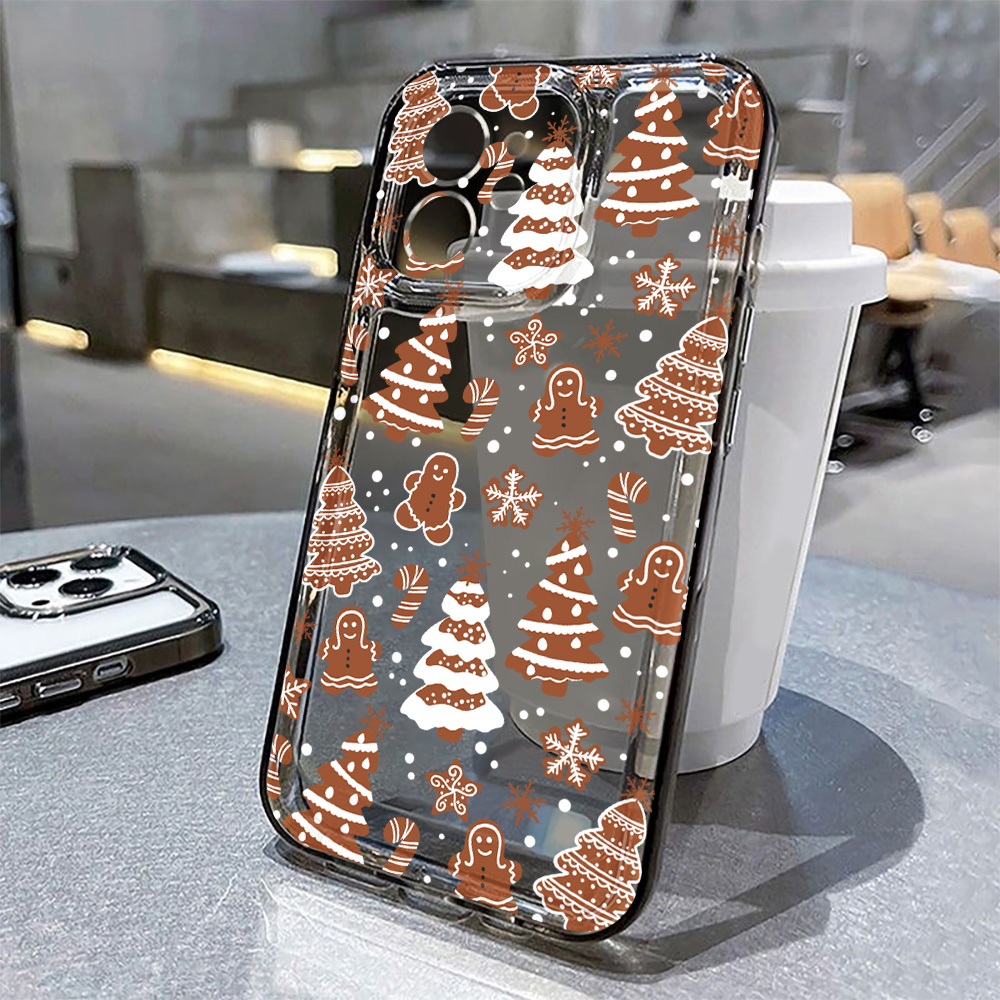 เคสโทรศัพท์ใสลายเกล็ดหิมะต้นคร - Apple Iphone 15 Pro Max บทวิจารณ์และราคา