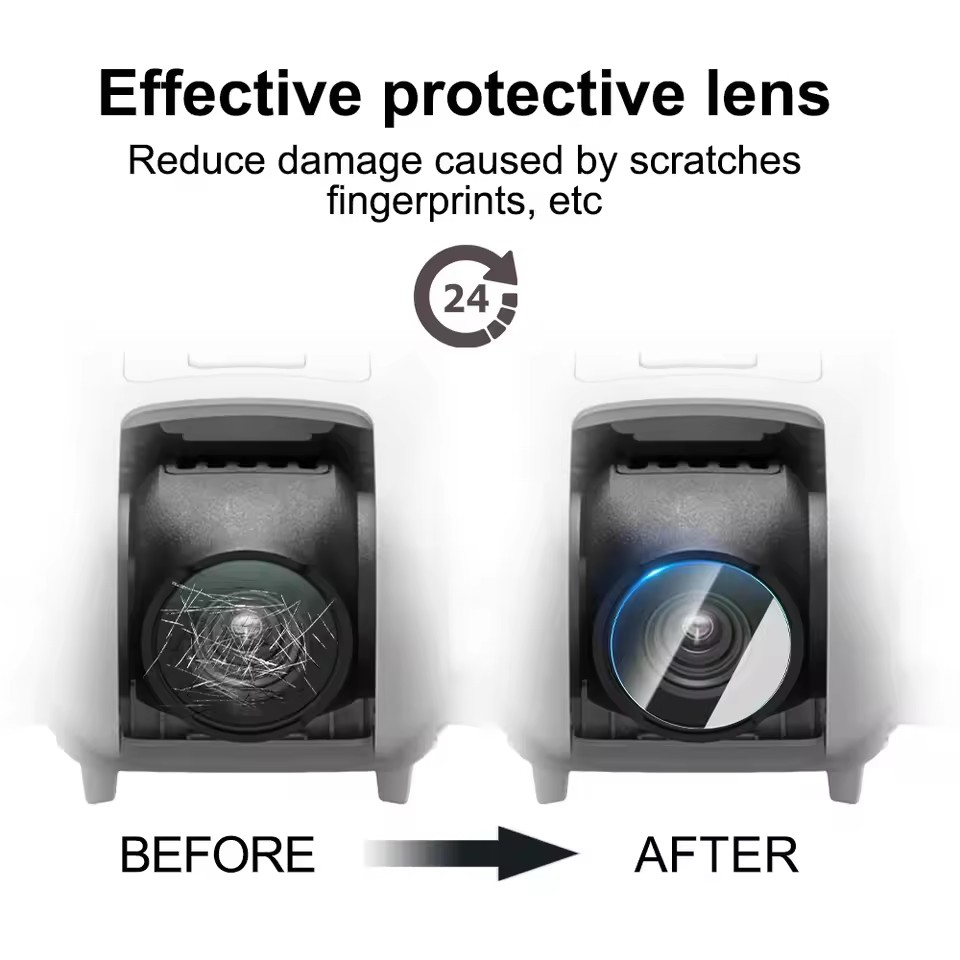 10/5/1 ชิ้น แผ่นฟิล์มกระจกนิรภ - Camera Lens Protector บทวิจารณ์และราคา